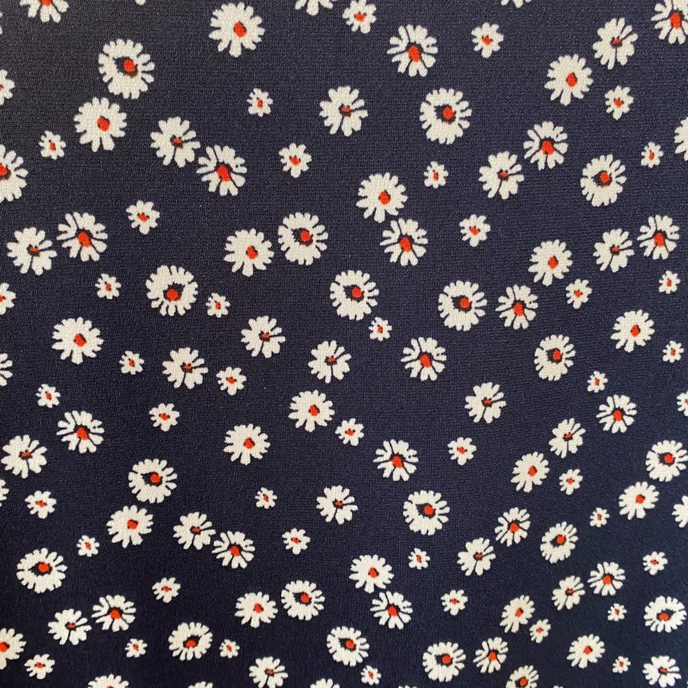 Tommy Hilfiger Women’s Navy Floral V-Neck Blouse Top Camisole Large - Picture 8 of 13